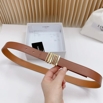 Loewe Anagram Calfskin Reversible Belt