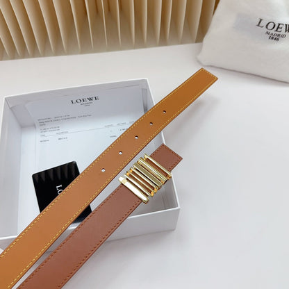 Loewe Anagram Calfskin Reversible Belt