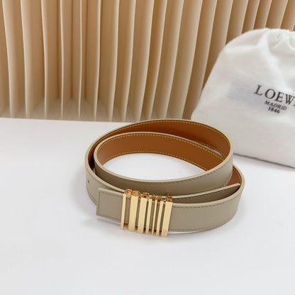 Loewe Anagram Calfskin Reversible Belt