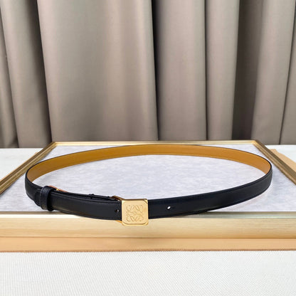 Loewe Anagram Square Buckle Reversible Belt