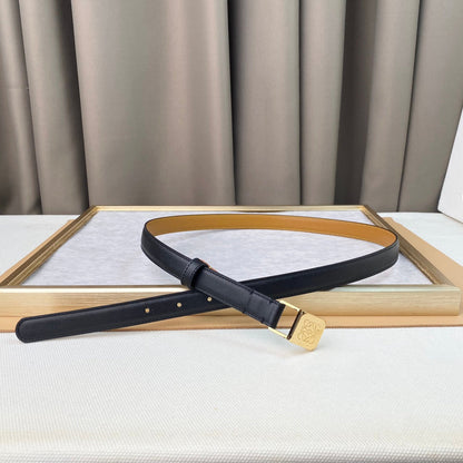 Loewe Anagram Square Buckle Reversible Belt