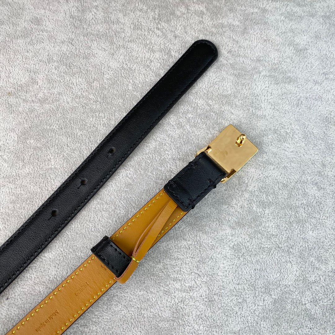 Loewe Anagram Square Buckle Reversible Belt