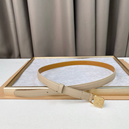 Loewe Anagram Square Buckle Reversible Belt