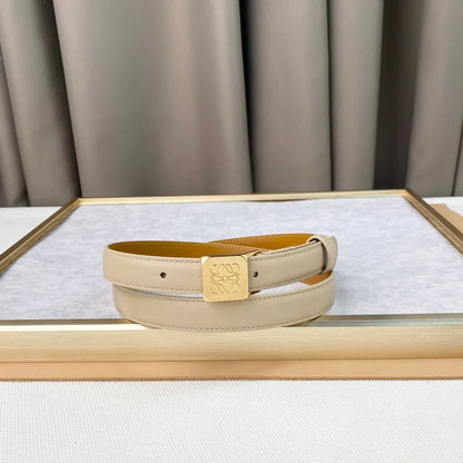 Loewe Anagram Square Buckle Reversible Belt