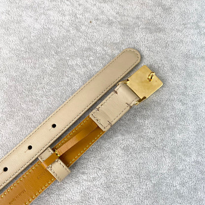 Loewe Anagram Square Buckle Reversible Belt