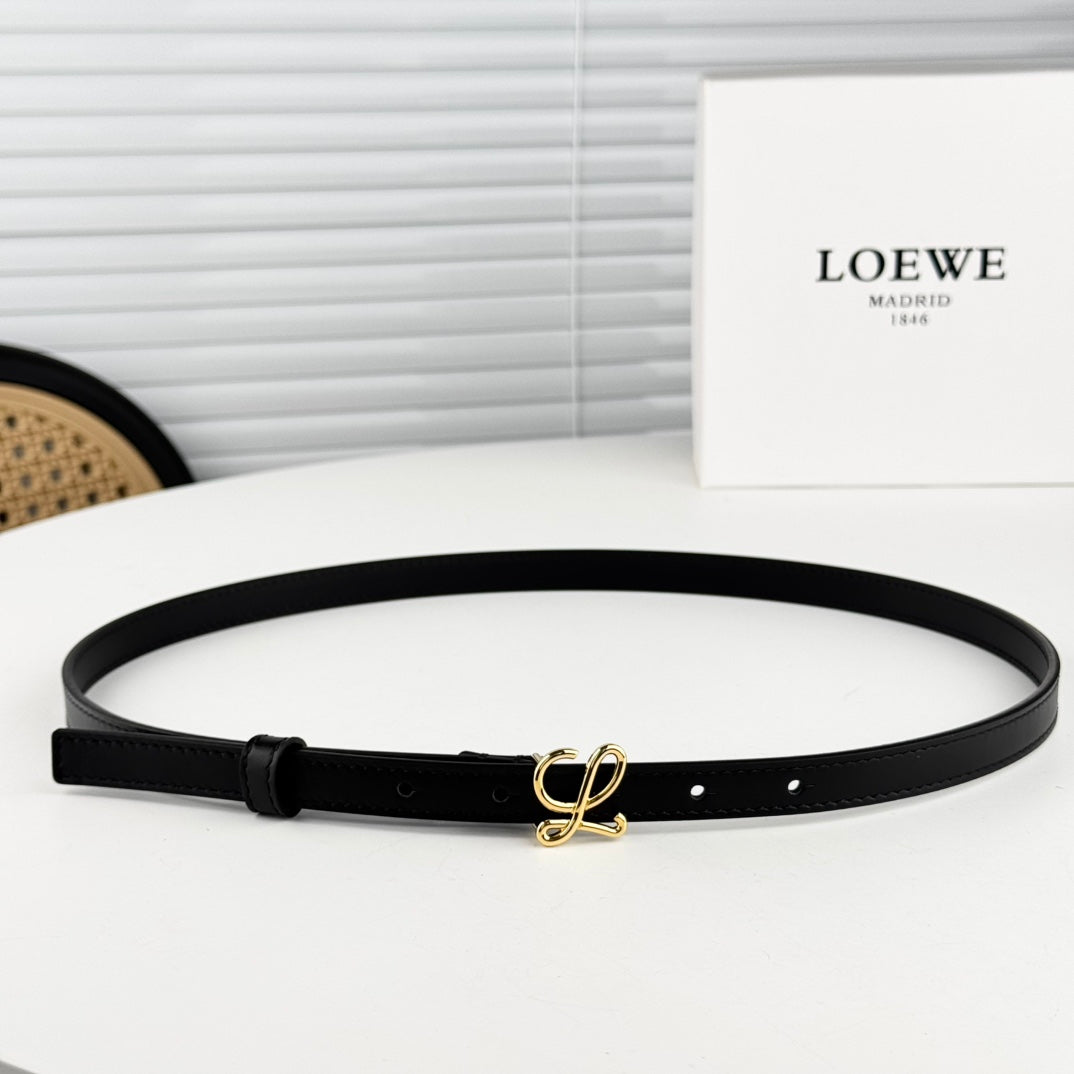 Loewe Initial “L” Buckle Belt