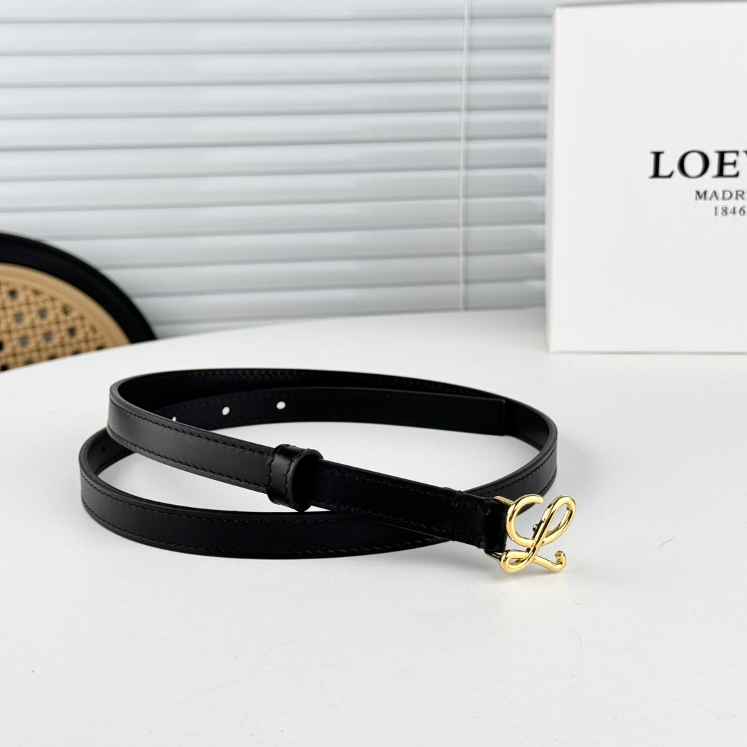 Loewe Initial “L” Buckle Belt