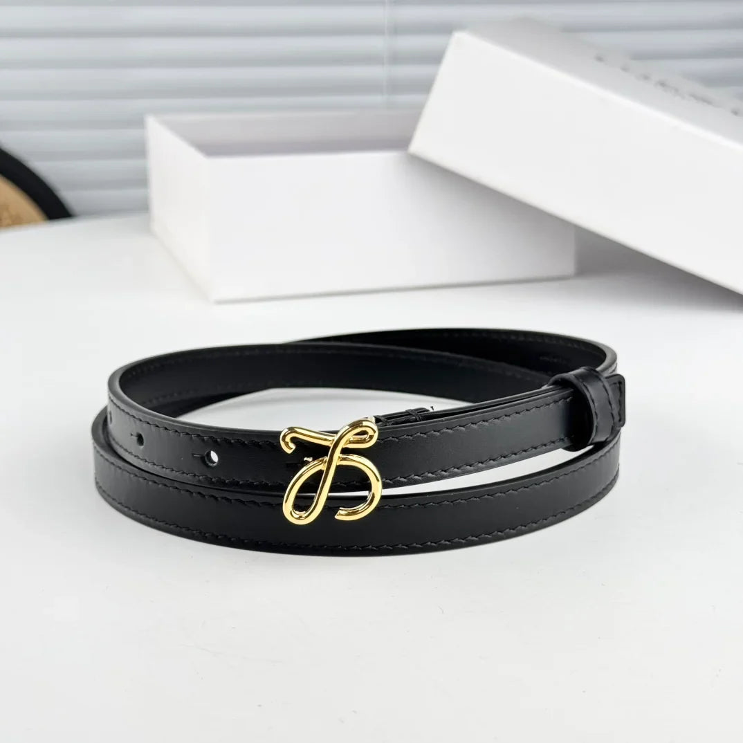 Loewe Initial “L” Buckle Belt