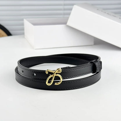 Loewe Initial “L” Buckle Belt