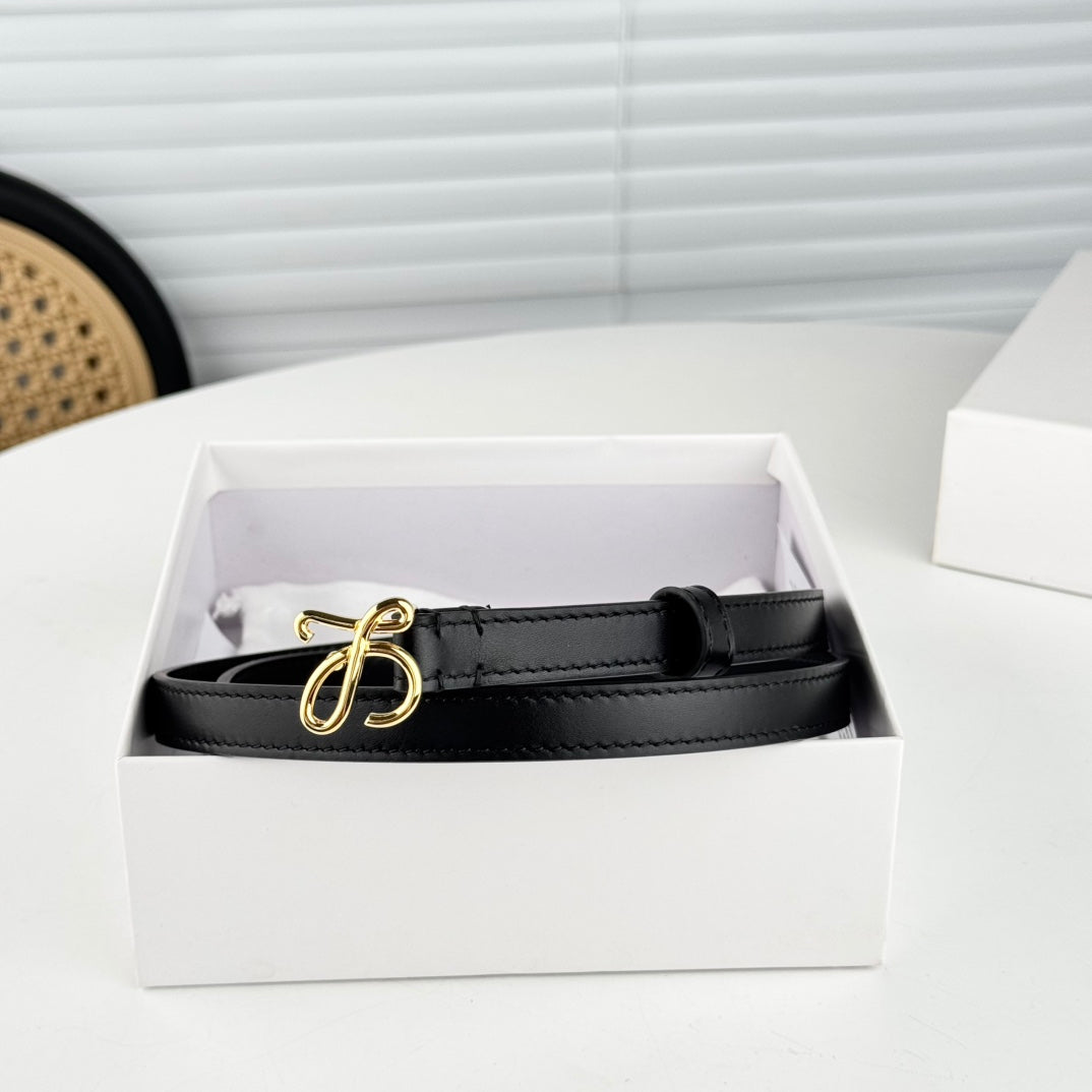 Loewe Initial “L” Buckle Belt
