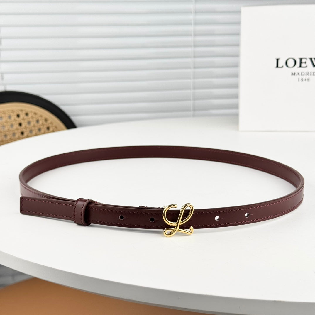 Loewe Initial “L” Buckle Belt