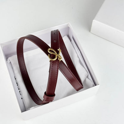 Loewe Initial “L” Buckle Belt