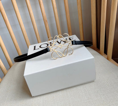 Loewe Large Anagram Buckle Belt