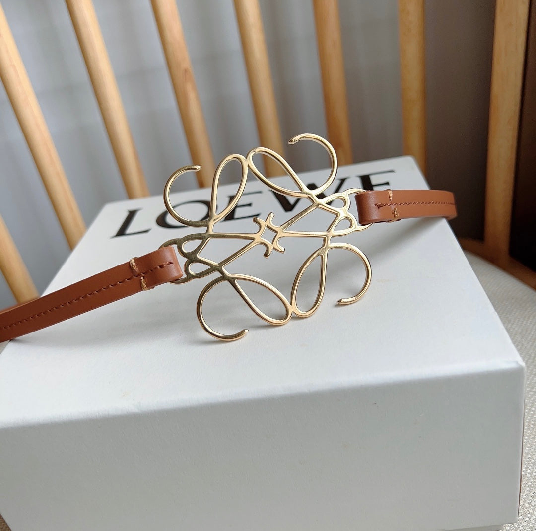 Loewe Large Anagram Buckle Belt