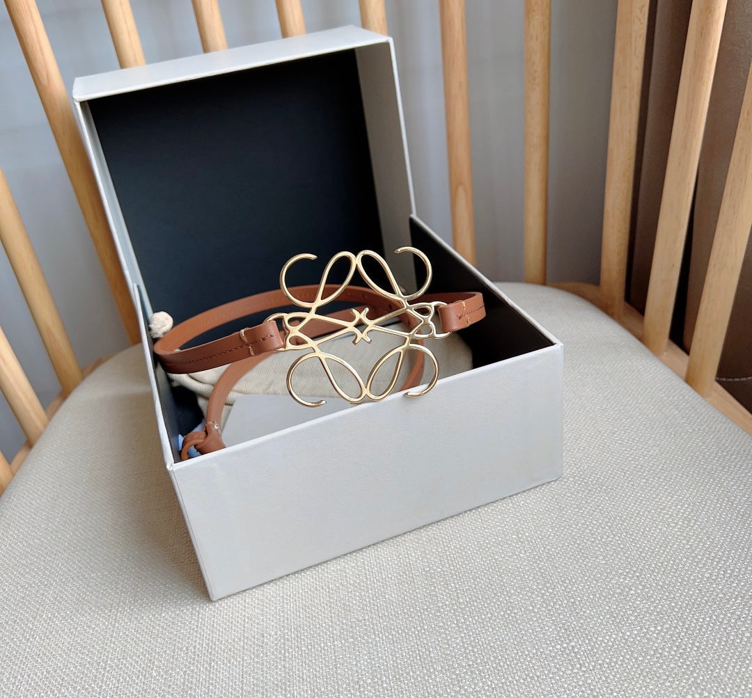 Loewe Large Anagram Buckle Belt