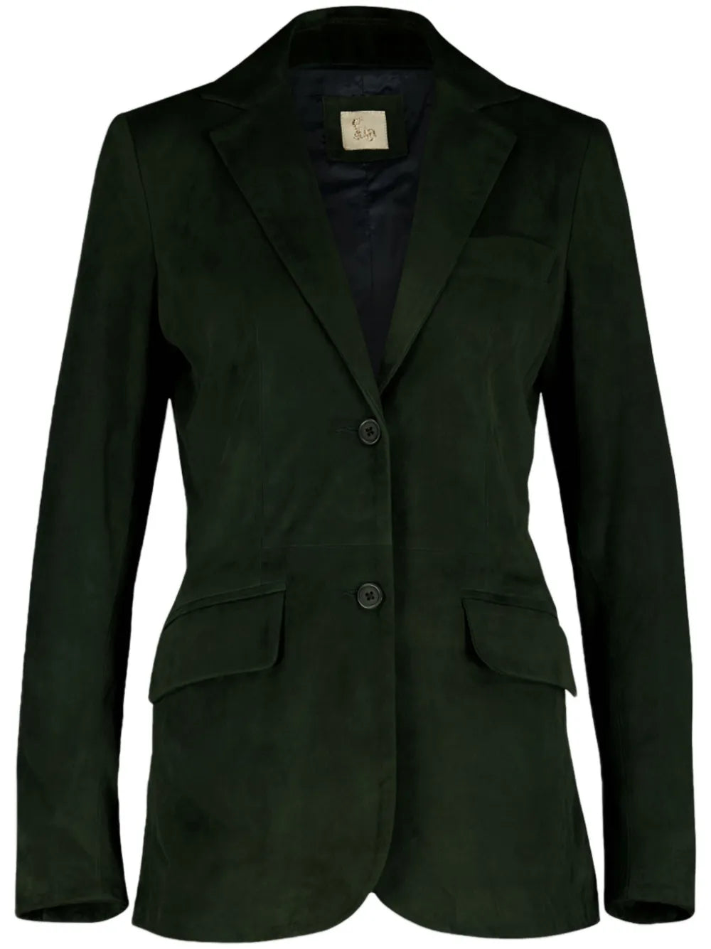Loro Piana Single-Breasted Suede Blazer