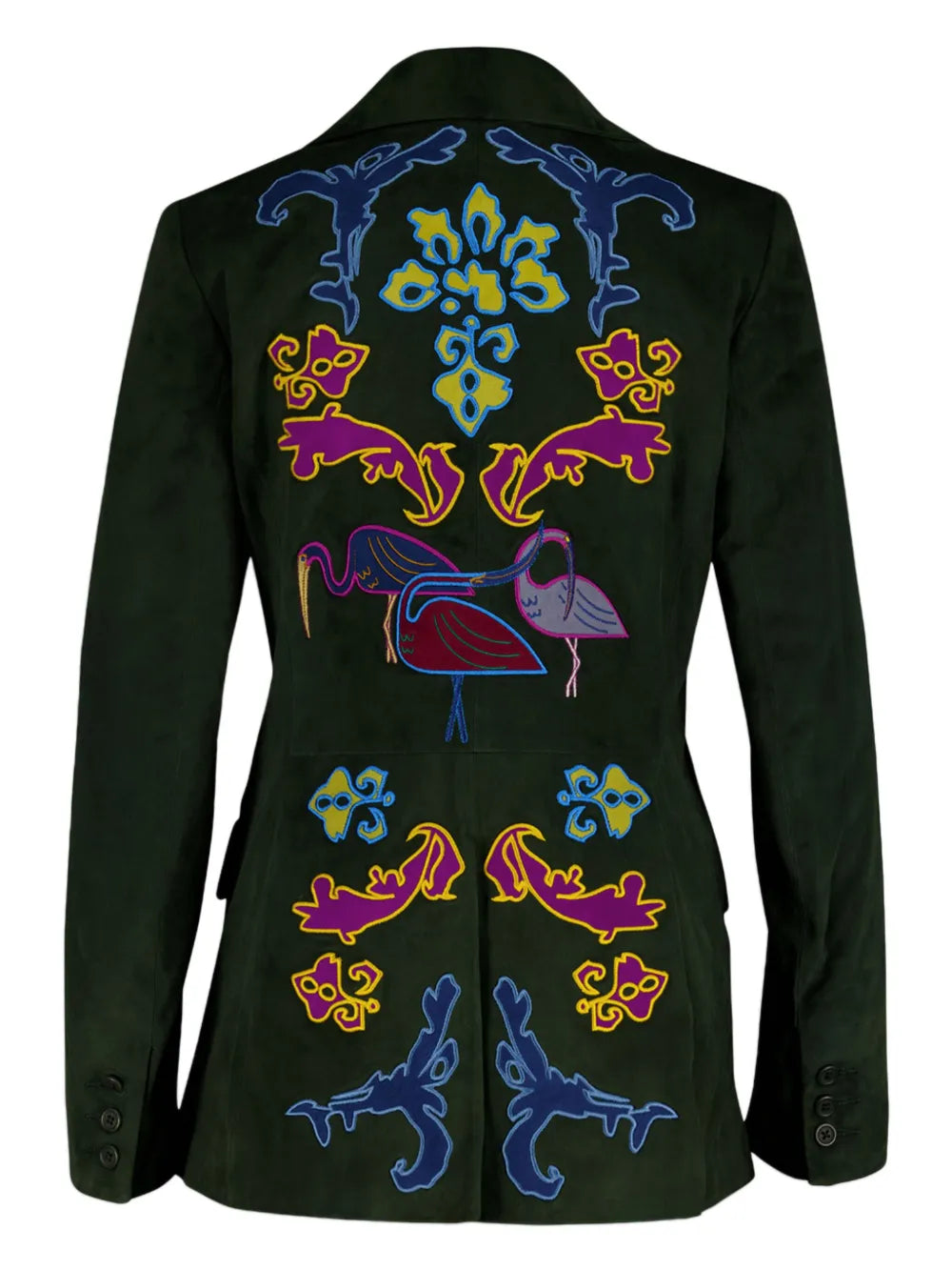 Loro Piana Single-Breasted Suede Blazer