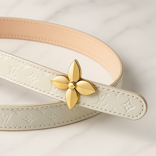 Louis Vuitton Blooming Supple Belt