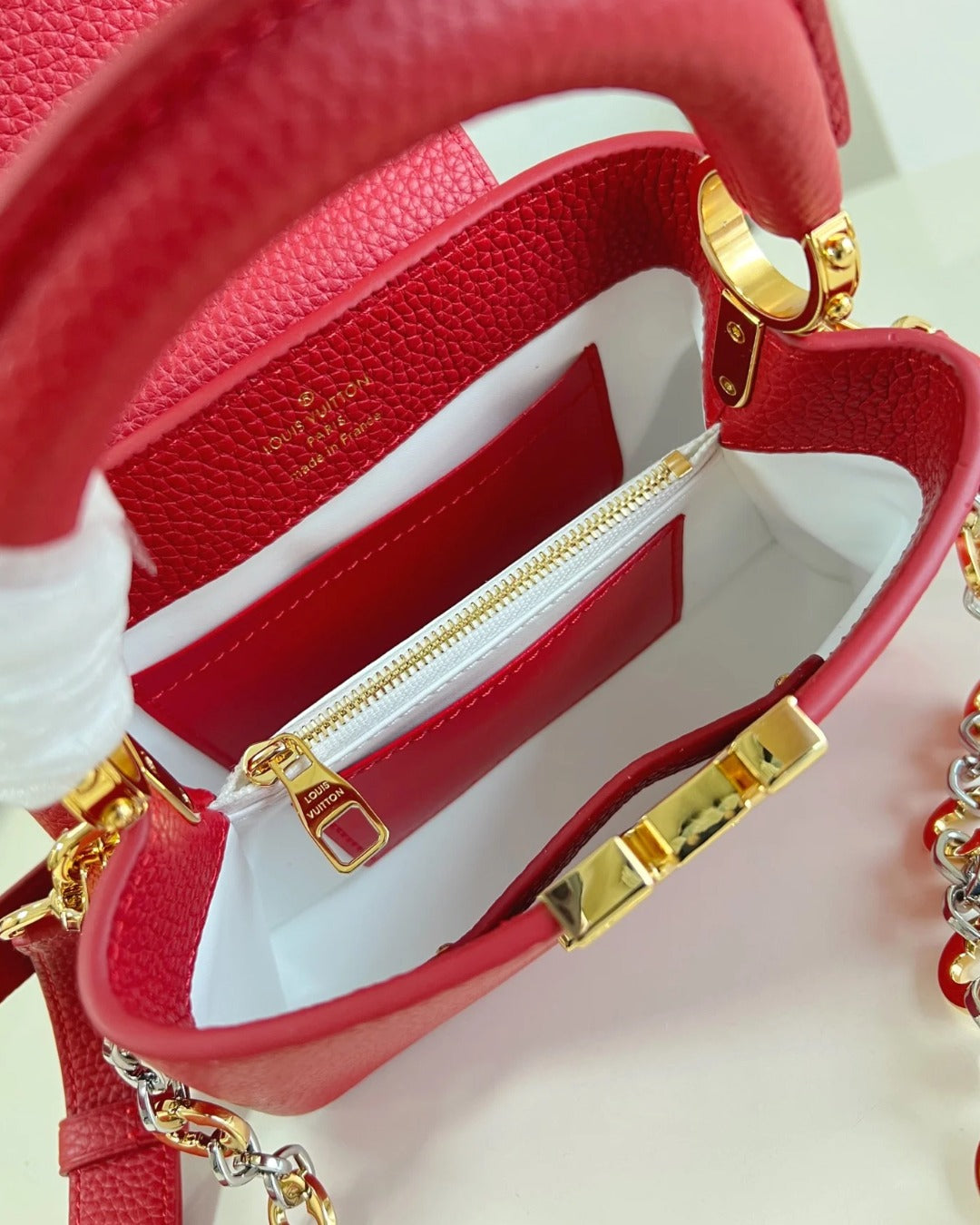 Louis Vuitton Capucines Mini Bag