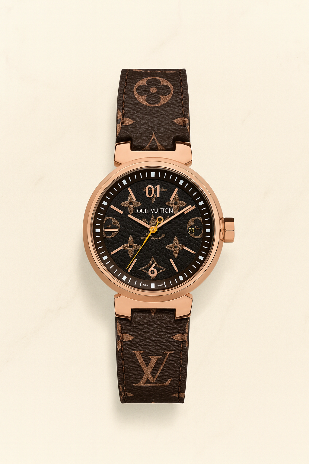 Louis Vuitton Tambour Monogram Women’s Watch