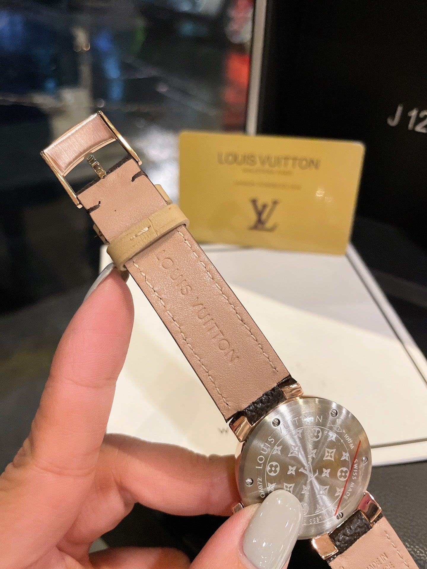 Louis Vuitton Tambour Monogram Women’s Watch
