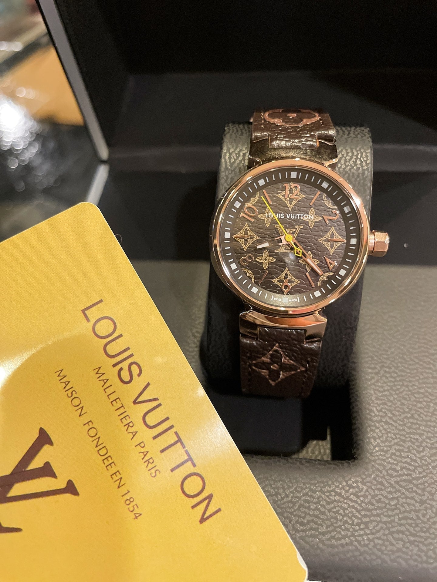Louis Vuitton Tambour Monogram Women’s Watch