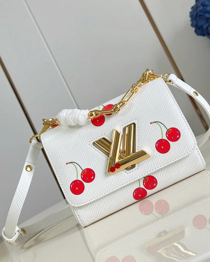 LV x TM Twist MM Epi Leather Bag