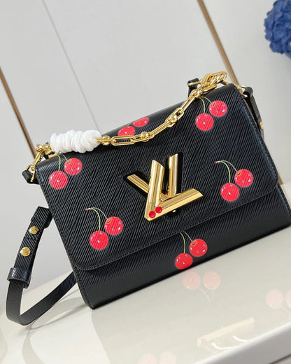 LV x TM Twist MM Epi Leather Bag