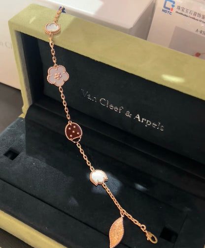 Van Cleef & Arpels Lucky Spring bracelet 5 motifs