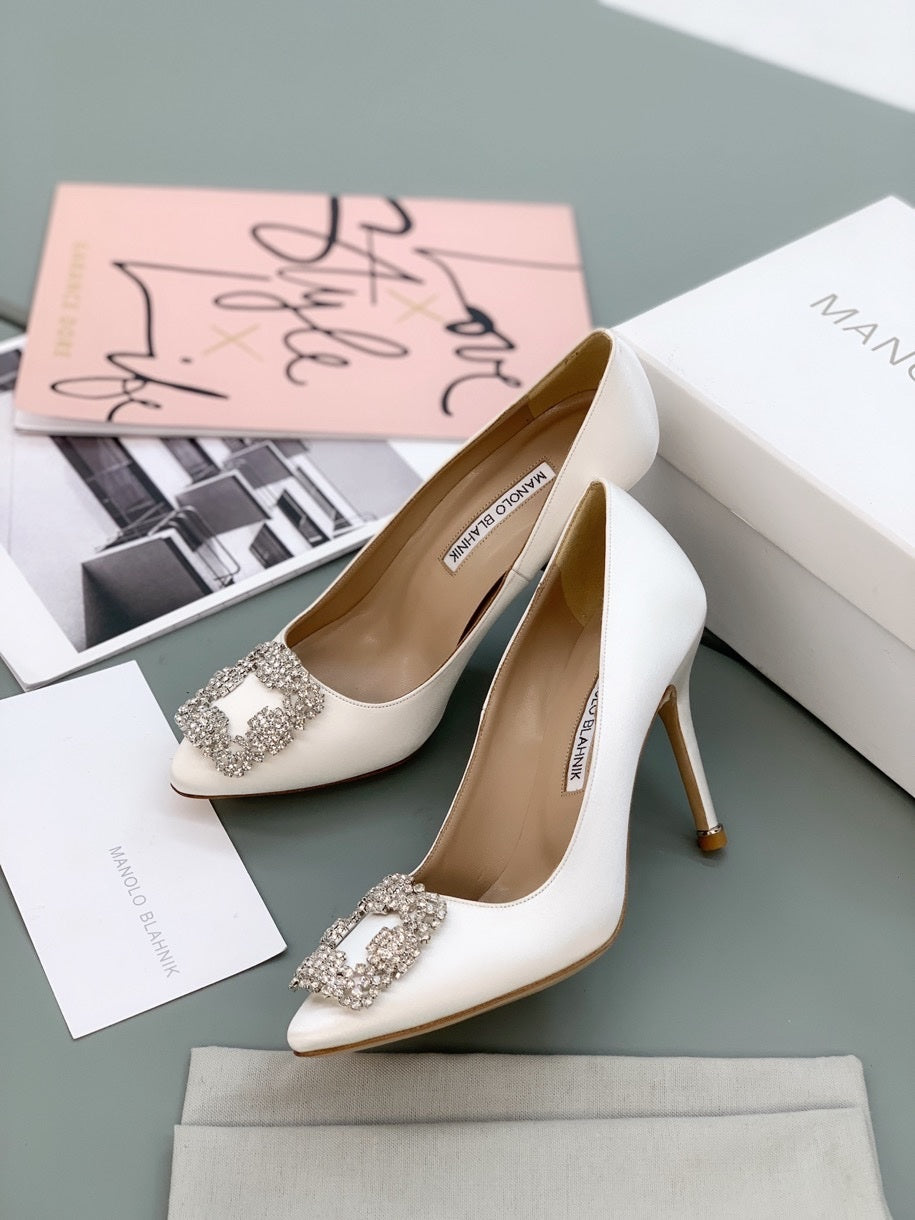 Manolo Blahnik Hangisi 90 Pumps