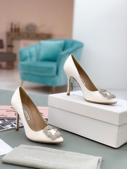 Manolo Blahnik Hangisi 90 Pumps