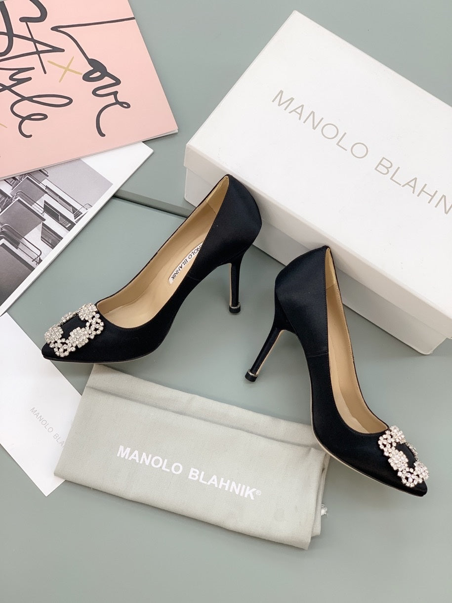 Manolo Blahnik Hangisi 90 Pumps
