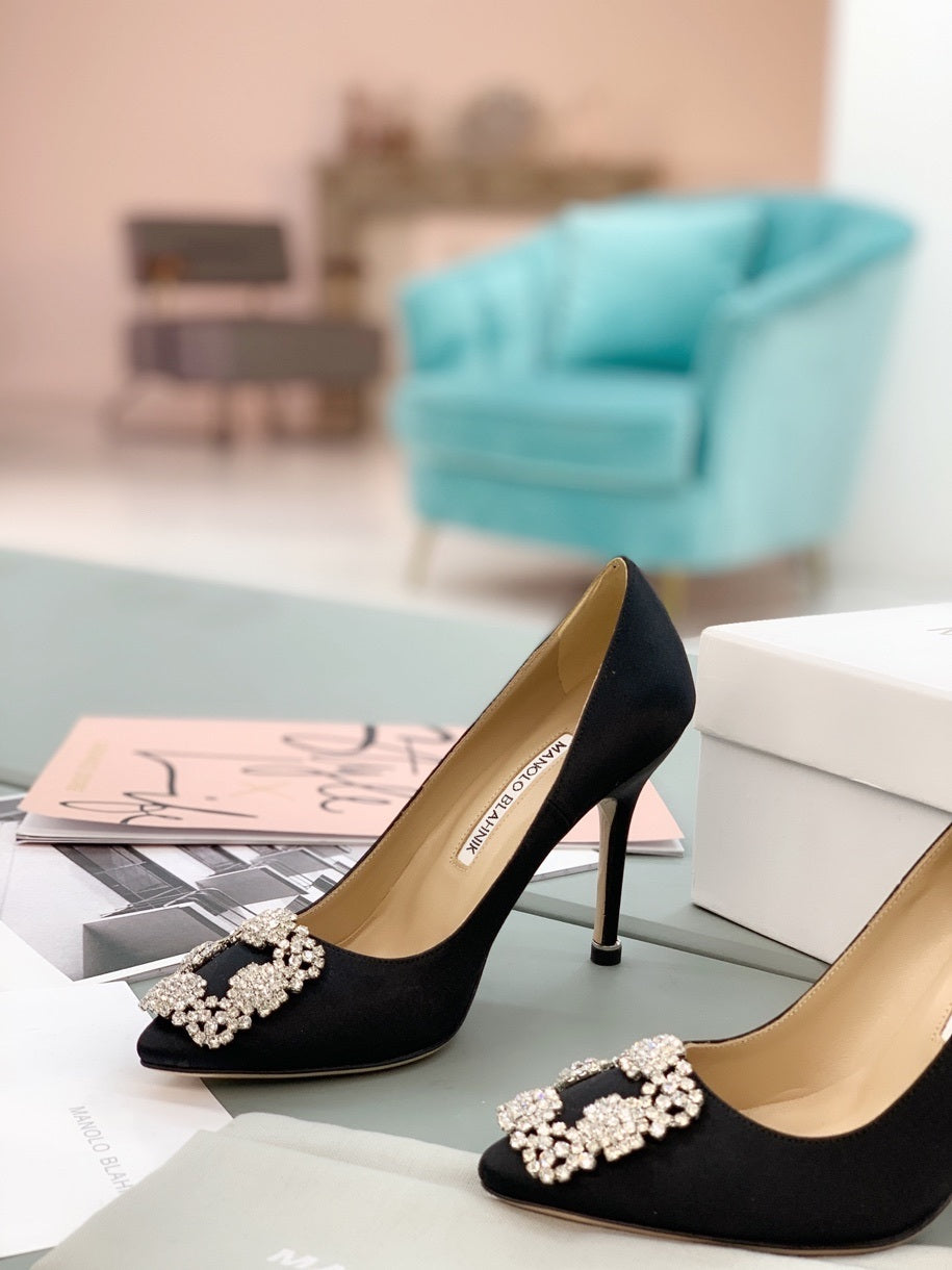 Manolo Blahnik Hangisi 90 Pumps
