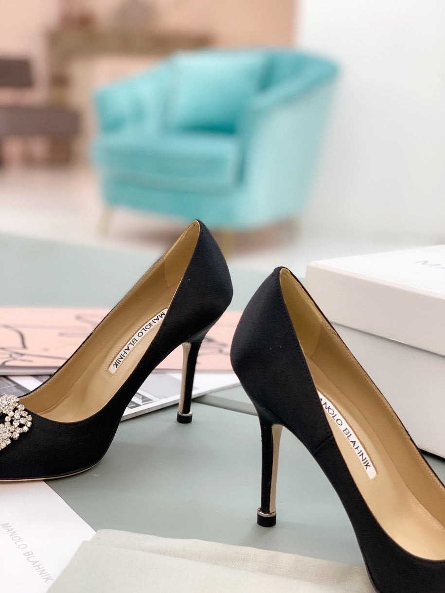 Manolo Blahnik Hangisi 90 Pumps