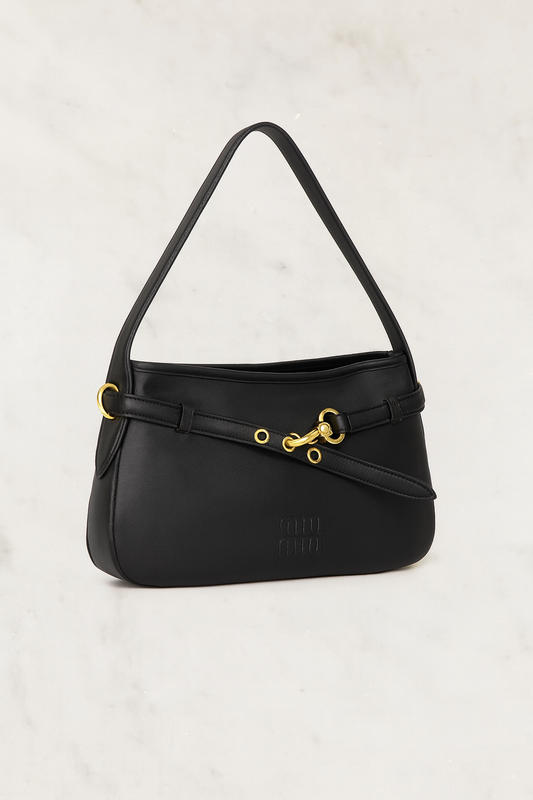 Miu Miu Aventure Nappa Leather Bag