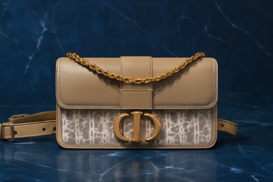 Dior 30 Montaigne East-West Bag with Chain