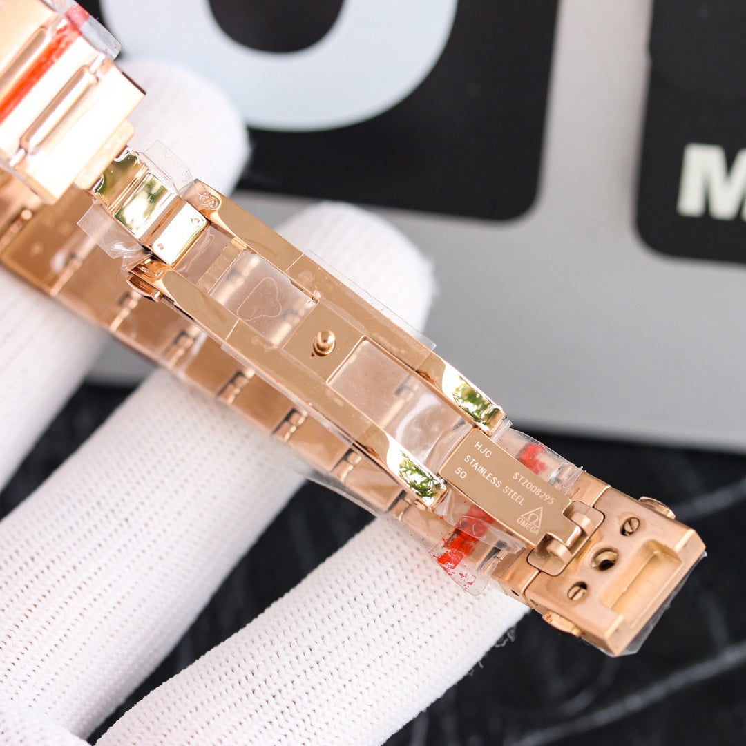 Omega Constellation Co-Axial Gold Diamond Bezel