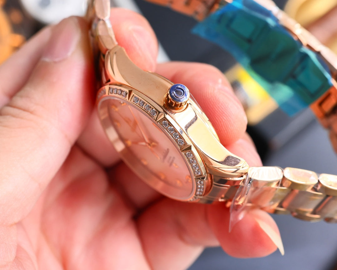 Omega Constellation Diamond Bezel
