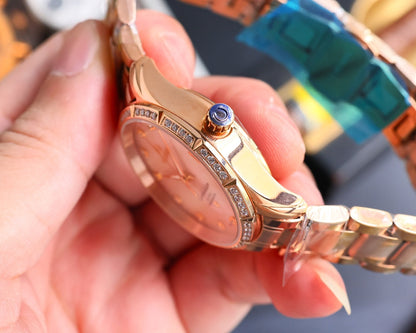 Omega Constellation Diamond Bezel