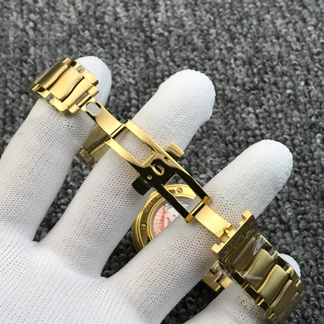Omega De Ville Ladymatic Co-Axial Chronometer Diamond Bezel