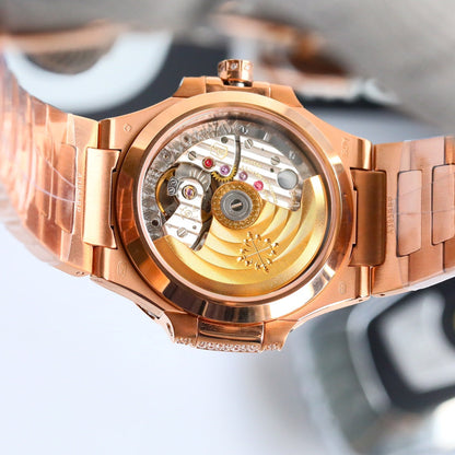 Patek Philippe Nautilus Full Pavé Diamond