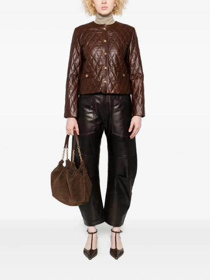 Philosophy di Lorenzo Serafini Quilted Leather Jacket