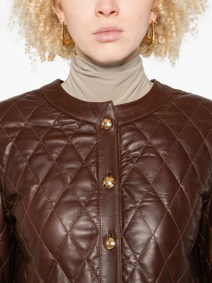 Philosophy di Lorenzo Serafini Quilted Leather Jacket