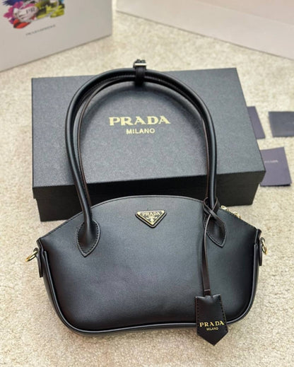 Prada City Leather Small Handbag