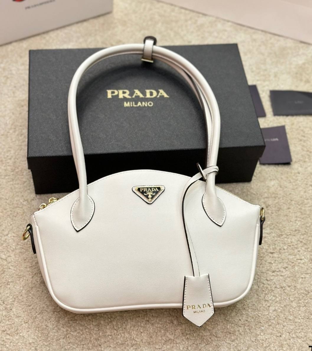 Prada City Leather Small Handbag
