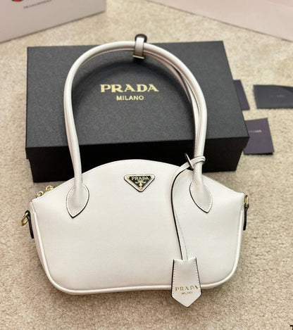 Prada City Leather Small Handbag