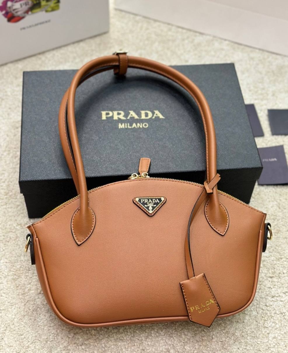 Prada City Leather Small Handbag