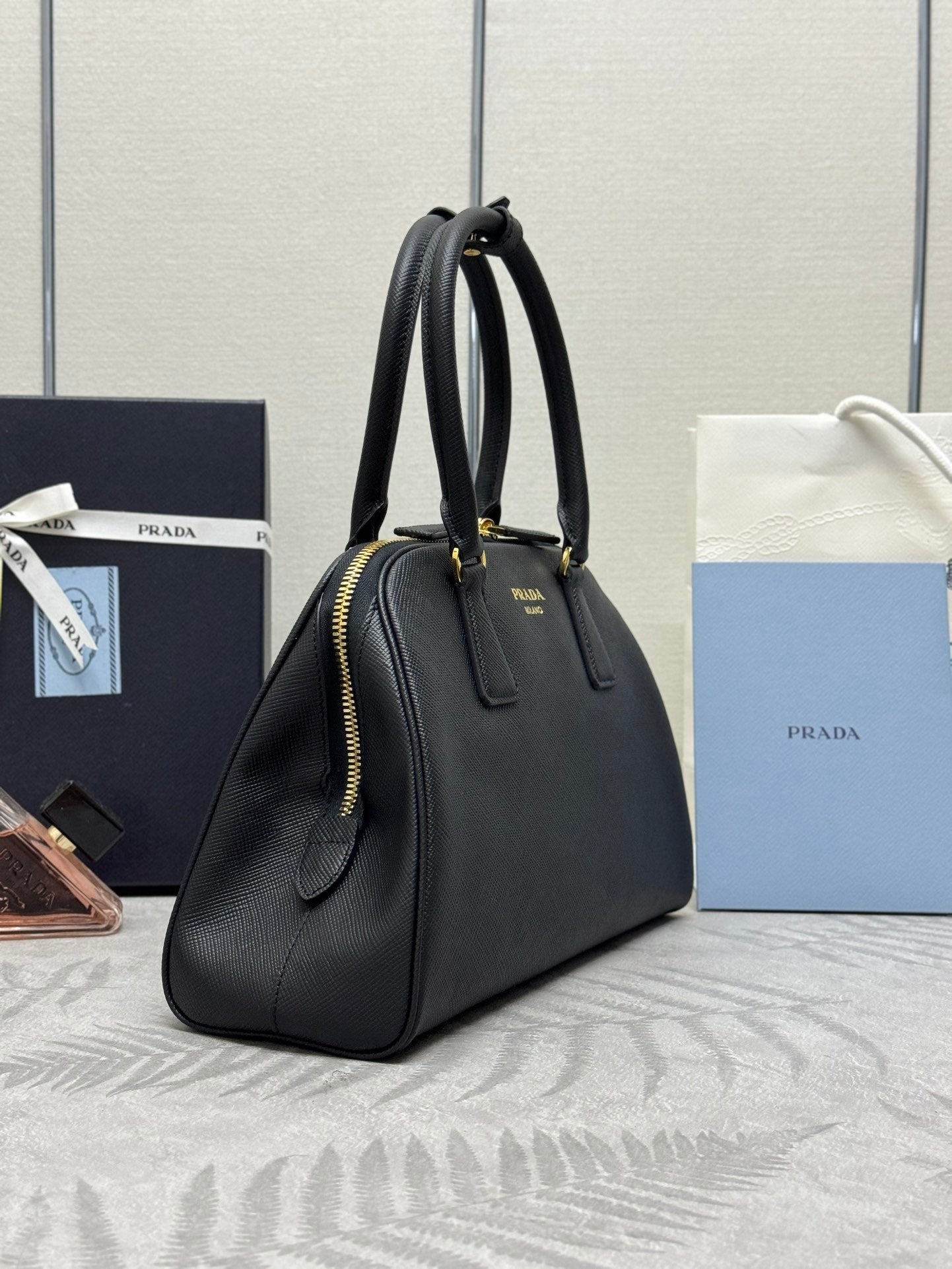 Prada Large Saffiano Leather Bag