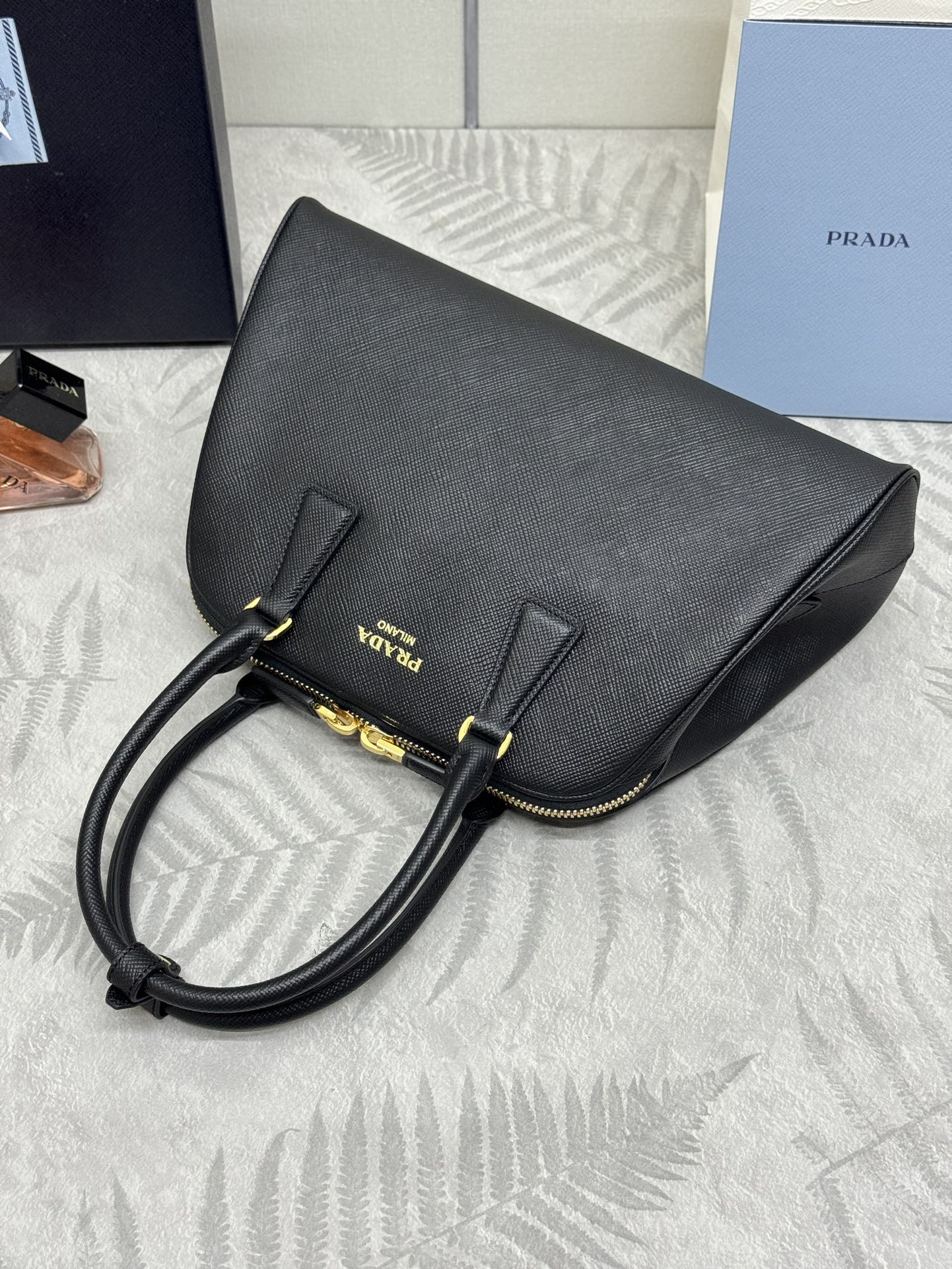Prada Large Saffiano Leather Bag