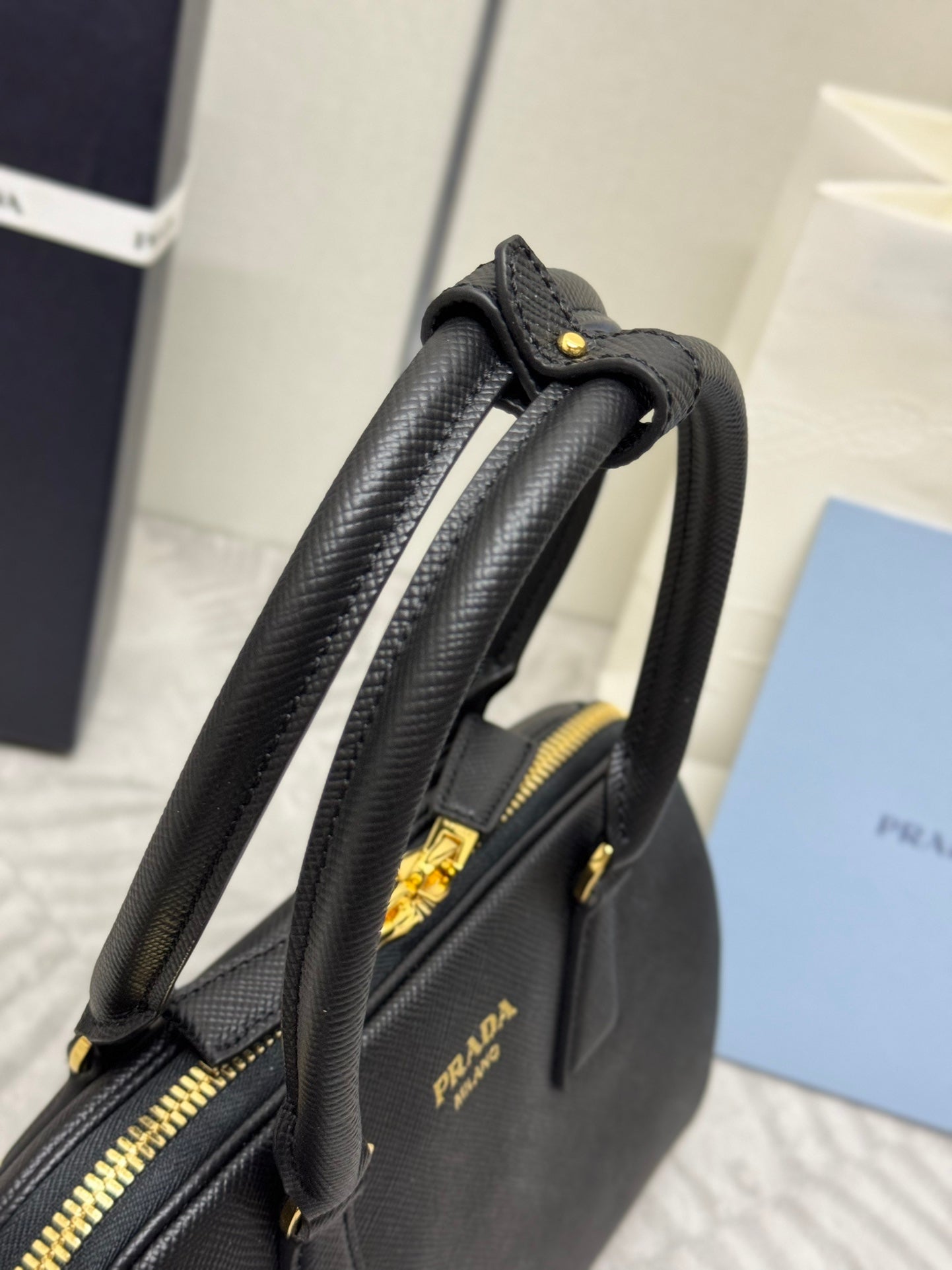 Prada Large Saffiano Leather Bag